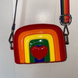 Dolls Kill mini rainbow bag